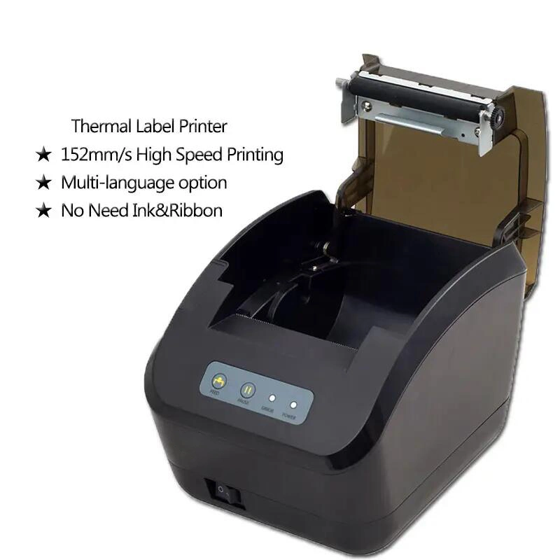 3 Inch Competitive Price 80mm Thermal Label Inkless Barcode Printer