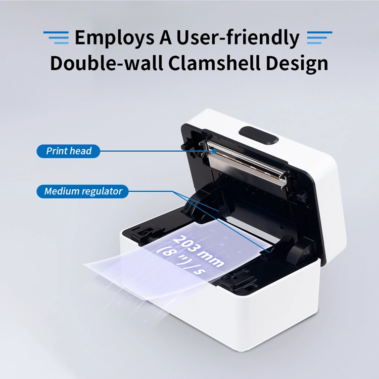 Xprinter XP-D361B High Quality 3 Inch Desktop Thermal Barcode Sticker Label Printer For Logistics