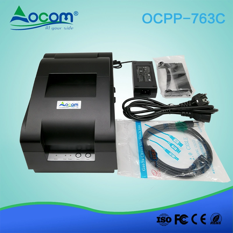 High Quality Auto 76mm POS DOT Matrix Receipt Printer