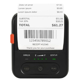 3 Inch Mobile Mini Portable Thermal Label Printing Machine Receipt Printer with Free Sdk